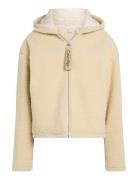 Sherpa Jacket Sport Women Sport Clothing Sport Fleeces & Midlayers Cream Calvin Klein Jeans