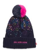 Pull On Hat Accessories Headwear Hats Winter Hats Navy Billieblush