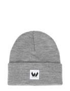 Linjoe Melange Hat Sport Women Sport Accessories Sport Beanies Grey Whistler