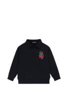 Stanz Tops T-shirts Polo Shirts Long-sleeved Polo Shirts Navy TUMBLE 'N DRY