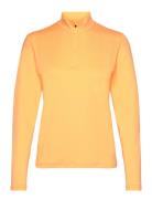 Aileen W Midlayer Sport Women Sport Clothing Sport Fleeces & Midlayers Orange Endurance