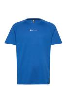 Keith M Technical S/S Tee Sport Men Sports Clothes Sport Tops Sport T-Skjorte Blue Virtus