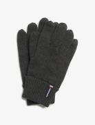 Essential Logo Knitted Gloves Accessories Gloves Finger Gloves Grey Superdry