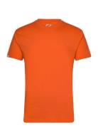 Hamill M Ss Tee Sport Men Sports Clothes Sport Tops Sport T-Skjorte Orange Cruz