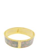 Bangle Wide Alfabia Pastels Accessories Jewellery Bracelets Bangles Gold Pipol's Bazaar