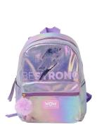 Wow® Generation, Backpack With Glitter Accessories Bags Backpacks Multi/patterned WOW Generation