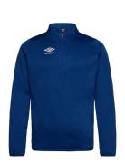 Liga Halfzip Sport Men Men Sports Clothes Sport Tops Sport T-Skjorte Blue Umbro