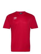 Liga Ss Jersey Sport Men Men Sports Clothes Sport Tops Sport T-Skjorte Red Umbro