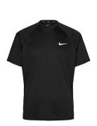 Nike Essential Short Sleeve Hydroguard Sport Men Men Sports Clothes Sport Tops Sport T-Skjorte Black NIKE SWIM