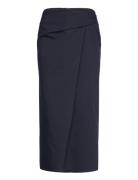 Nadia Skirts Knee-length & Midi Skirts Navy Reiss