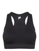 Reken Seamless Bra Sport Women Sport Clothing Sport Bras - All Black FILA