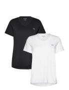 2 Pack Relaxed Tee Sport Women Sport Clothing Sports Tops & T-shirts Sport T-Skjorte Multi/patterned Calvin Klein Golf