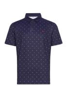 Treble Strike Print Polo Sport Men Sport Clothing Sport Tops Sport Polos Sport Short-sleeved Polos Navy Calvin Klein Golf