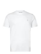 Freedom T-Shirt Sport Men Men Sports Clothes Sport Tops Sport T-Skjorte White Calvin Klein Golf