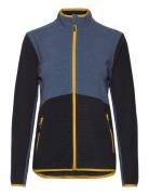 Greyson W Fleece Jacket Sport Women Sport Clothing Sport Fleeces & Midlayers Blue Whistler