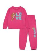 Joggings Sets Sets With Long-sleeved T-shirt Pink Paw Patrol