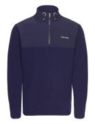 Hyvrid Polar Fleece Sport Sport Clothing Sport Fleeces & Midlayers Navy Calvin Klein Golf