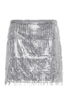 Objtella Hw Skirt 136 Skirts Short Skirts Silver Object