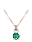 Goldplated Necklace Accessories Jewellery Necklaces Chain Necklaces Green Marmara Sterling