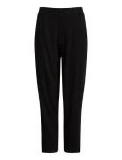 Viscose-Blend Jersey Trousers, Titata Bottoms Trousers Straight Leg Black Ivo Nikkolo