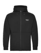 Sport Tech Logo Loose Zip Hood Sport Men Sport Clothing Sport Sweatshirts & Hoodies Sport Hoodies Black Superdry Sport