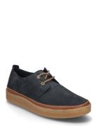 Clarkwood Low G Shoes Business Derby Shoes Navy Clarks