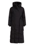 Hooded Down Coat, Musa Foret Jakke Black Ivo Nikkolo