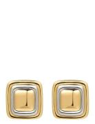 Dalia Two-T Studs- Gold Accessories Jewellery Earrings Studs Gold LUV AJ