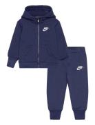 Ee-Fleece/Terry Set Sport Sweatsuits Navy Nike