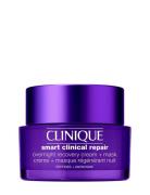 Smart Clinical Repair Overnight Recovery Cream And Mask Beauty Women Skin Care Face Moisturizers Night Cream Nude Clinique