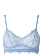 Lace Balc Tte Lingerie Bras & Tops Balc Tte Bras Blue Understatement Underwear