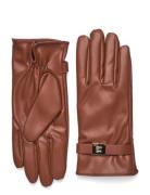 Gloves Accessories Gloves Finger Gloves Brown GUESS