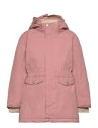 Velajanna Winter Jacket. Grs Outerwear Jackets & Coats Winter Jackets Pink MINI A TURE