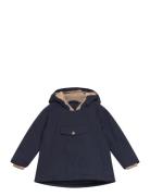 Matwang Fleece Lined Winter Jacket. Grs Outerwear Jackets & Coats Winter Jackets Navy MINI A TURE