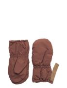 Matcordt Fleece Lined Gloves Accessories Gloves & Mittens Mittens Brown MINI A TURE