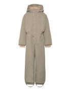 Matwanni Fleece Lined Snowsuit. Grs Outerwear Coveralls Snow-ski Coveralls & Sets Khaki Green MINI A TURE