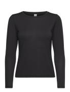 Modal Longsleeved T-Shirt Tops T-shirts & Tops Long-sleeved Black CCDK Copenhagen