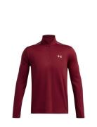 Ua Vanish Cw 1/4 Zip Sport Men Sport Clothing Sport Fleeces & Midlayers Burgundy Under Armour