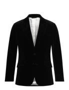 Lenny S Velvet Blazer Designers Blazers Single Breasted Blazers Black J. Lindeberg