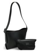 Pcuma Daily Bag Noos Bags Small Shoulder Bags-crossbody Bags Black Pieces