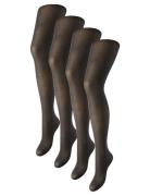 Pcnew Nikoline 20 Den 4 Pack Tights Noos Lingerie Pantyhose Black Pieces