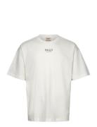 Halo Graphic T-Shirt Boxy 01 Tops T-Kortærmet Skjorte White HALO