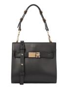 Th Heritage Mini Satchel Bags Small Shoulder Bags-crossbody Bags Black Tommy Hilfiger