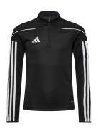 Tiro23L Tr Topy Tops Sweatshirts & Hoodies Sweatshirts Black Adidas Performance