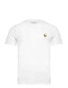 Tape T-Shirt Sport Men Men Sports Clothes Sport Tops Sport T-Skjorte White Lyle & Scott Sport