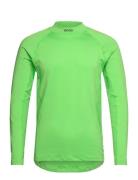 Borg Mock Neck Ls T-Shirt Sport Men Sport Clothing Sport Tops Sport Long Sleeved Tops Green Björn Borg