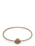 Eleanor Pave Hinged Cuff Accessories Jewellery Bracelets Bangles Gold Tory Burch