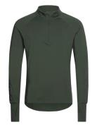 Borg Midlayer Half Zip Sport Sweatshirts & Hoodies Fleeces & Midlayers Green Björn Borg