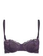 Lightly Lined Balc Tte Lingerie Bras & Tops Balc Tte Bras Purple Calvin Klein