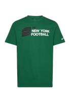 Nike Ss Essential Cotton T-Shirt Sport Men Men Sports Clothes Sport Tops Sport T-Skjorte Green NIKE Fan Gear